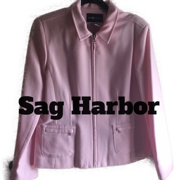 Sag Harbor Jackets & Blazers - Pink Size 10P Sag Harbor Suit Jacket